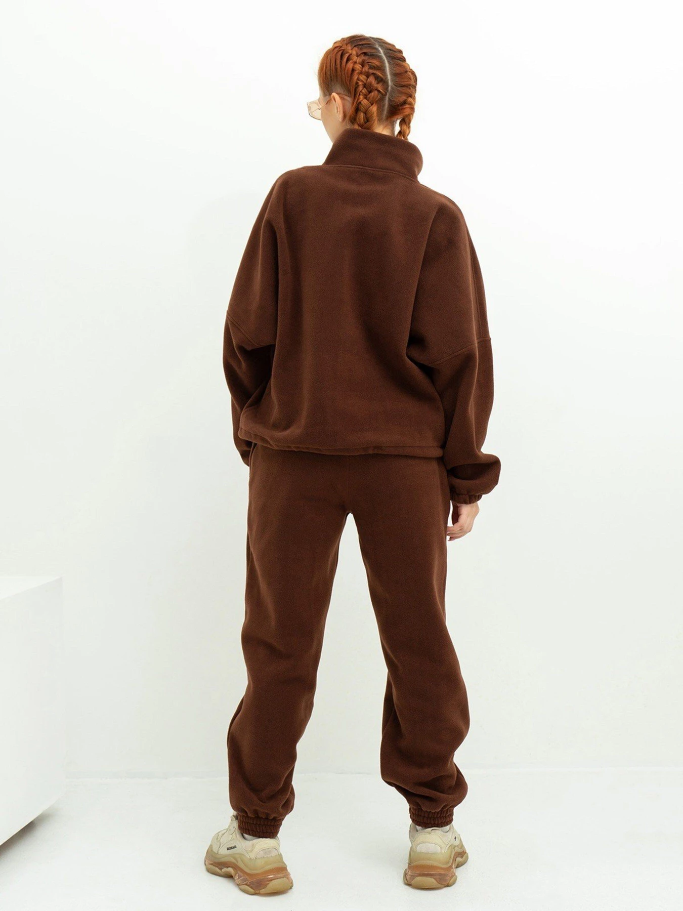 Костюми ISSA Plus модель 13635_brown Фото