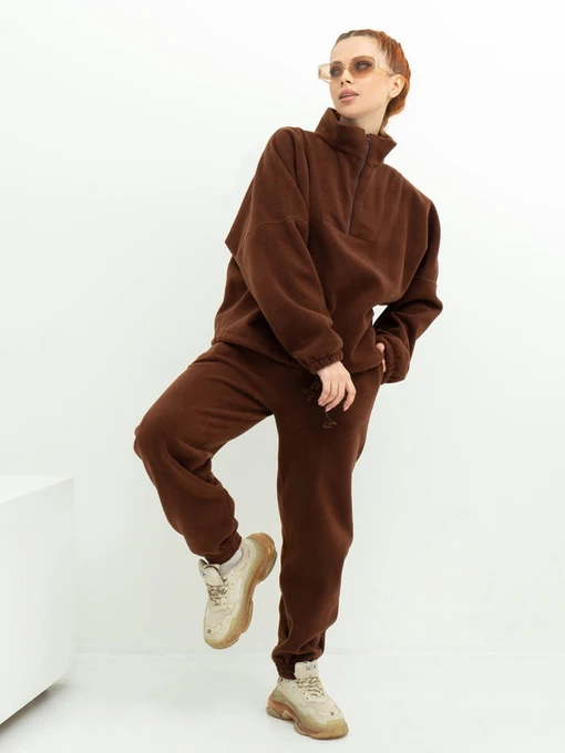 Костюмы ISSA Plus модель 13635_brown Фото