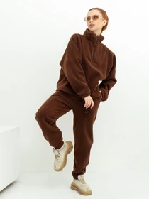 Костюми ISSA Plus модель 13635_brown Фото