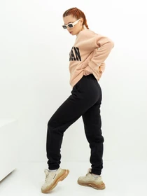 Костюми ISSA Plus модель SA-430_blackbeige Фото