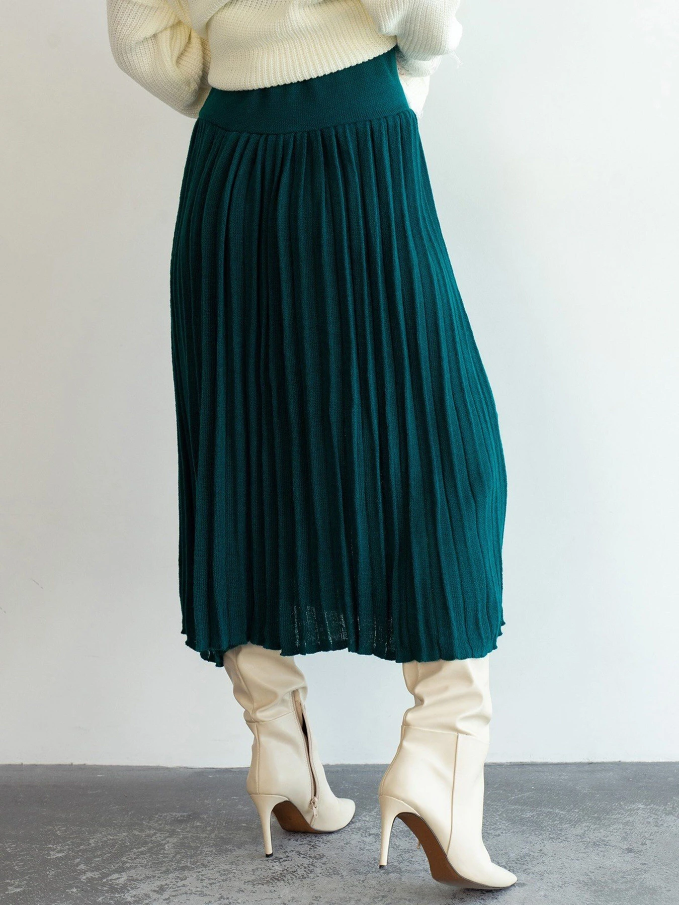 Спідниці ISSA Plus модель WN20-186_turquoise Фото