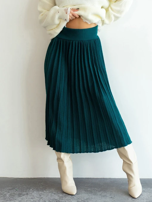 Спідниці ISSA Plus модель WN20-186_turquoise Фото