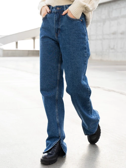 Джинсы ISSA Plus модель WN20-353_blue Фото