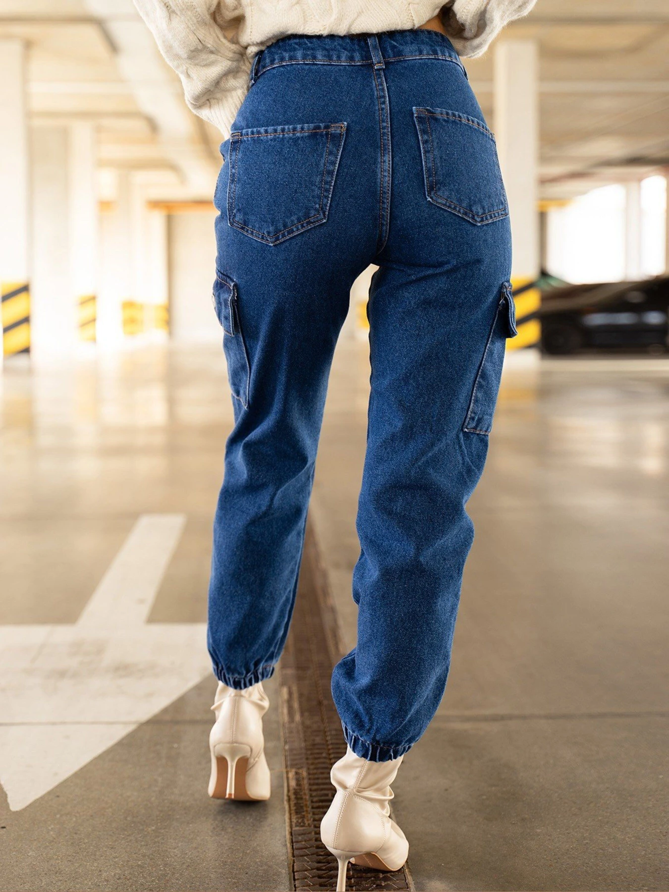 Джинси ISSA Plus модель WN20-355_blue Джинси ISSA Plus модель WN20-355_blue Фото