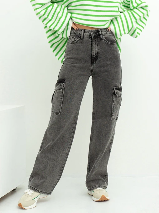 Джинсы ISSA Plus модель WN20-360_grey Фото