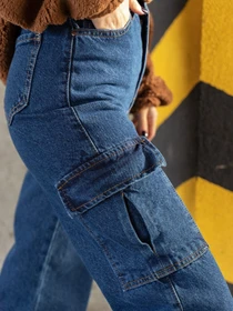 Джинси ISSA Plus модель WN20-360_blue Фото