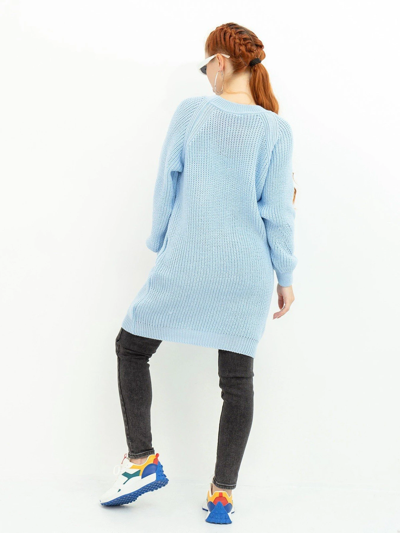 Платья ISSA Plus модель WN20-363_blue Фото