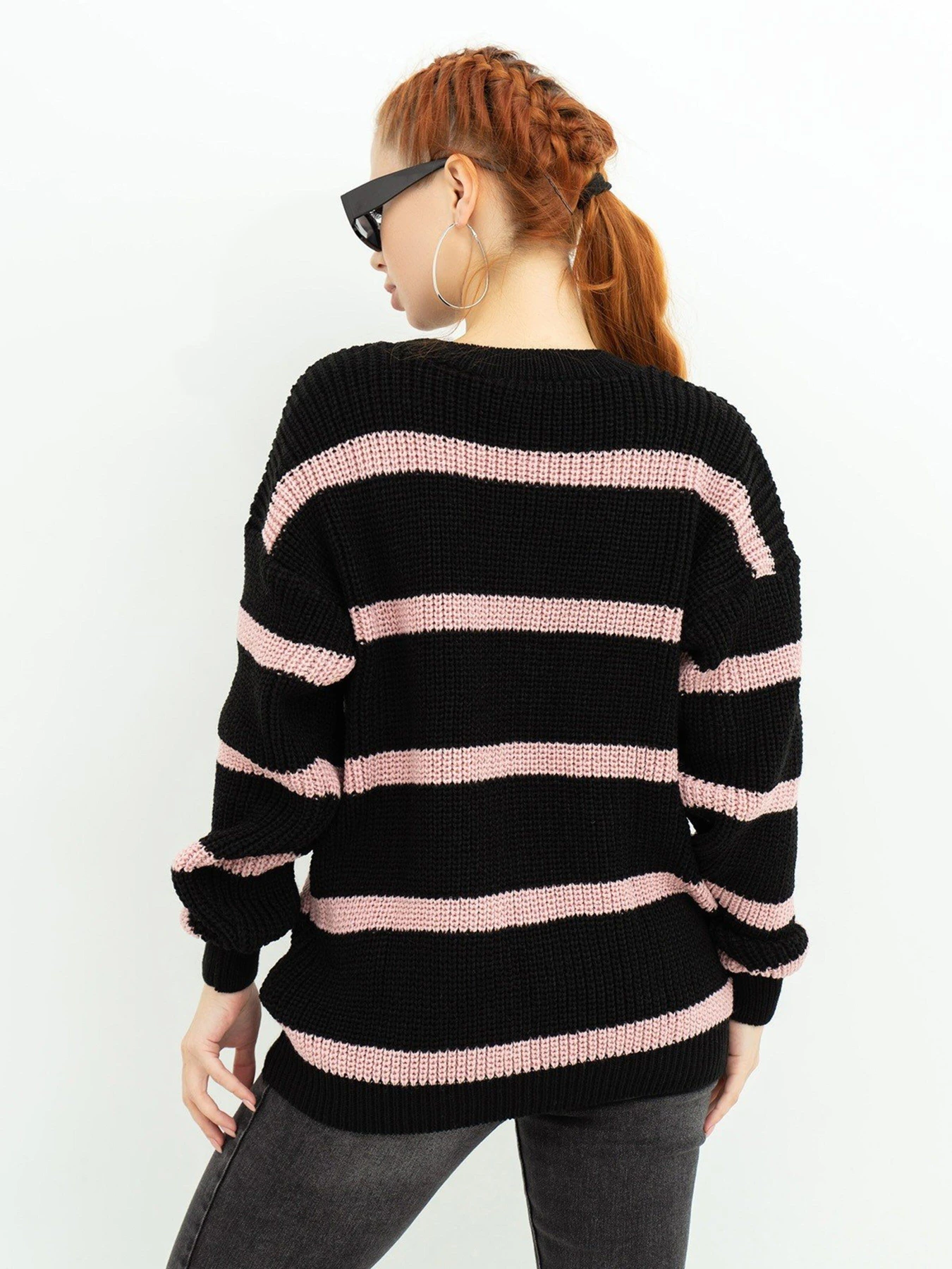 Светри та кардигани ISSA Plus модель WN20-364_black Светри та кардигани ISSA Plus модель WN20-364_black Фото