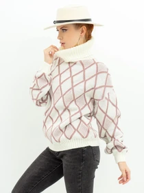 Светри та кардигани ISSA Plus модель WN20-365_pinkwhite Фото