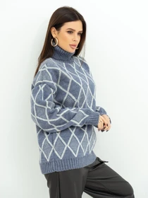 Светри та кардигани ISSA Plus модель WN20-365_blue Фото