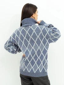 Светри та кардигани ISSA Plus модель WN20-365_blue Фото