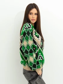 Светри та кардигани ISSA Plus модель WN20-367_green Фото