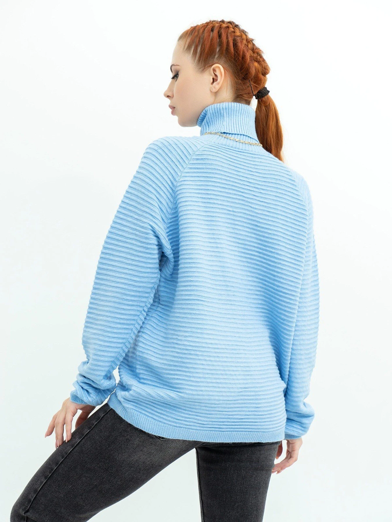 Светри та кардигани ISSA Plus модель WN20-369_blue Фото