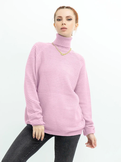 Свитры и кардиганы ISSA Plus модель WN20-369_pink Фото