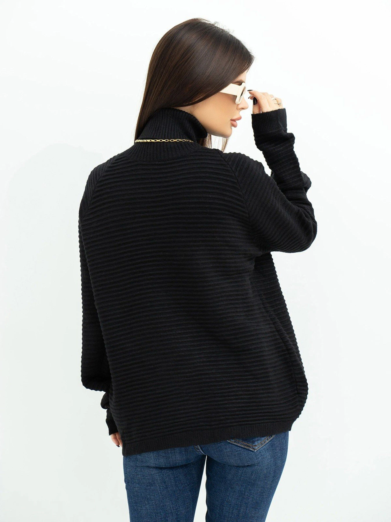 Светри та кардигани ISSA Plus модель WN20-369_black Фото
