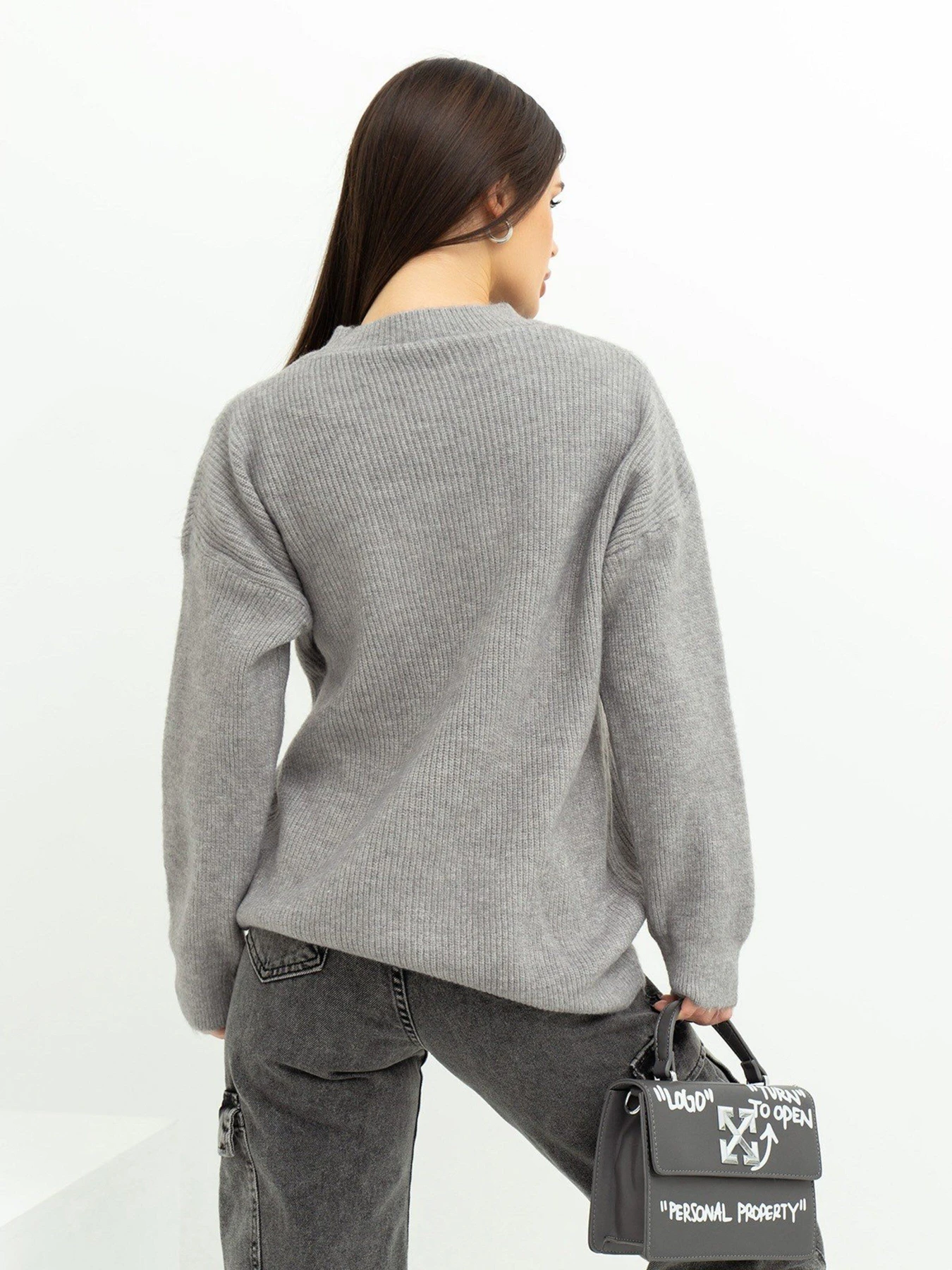 Светри та кардигани ISSA Plus модель WN20-370_grey Фото