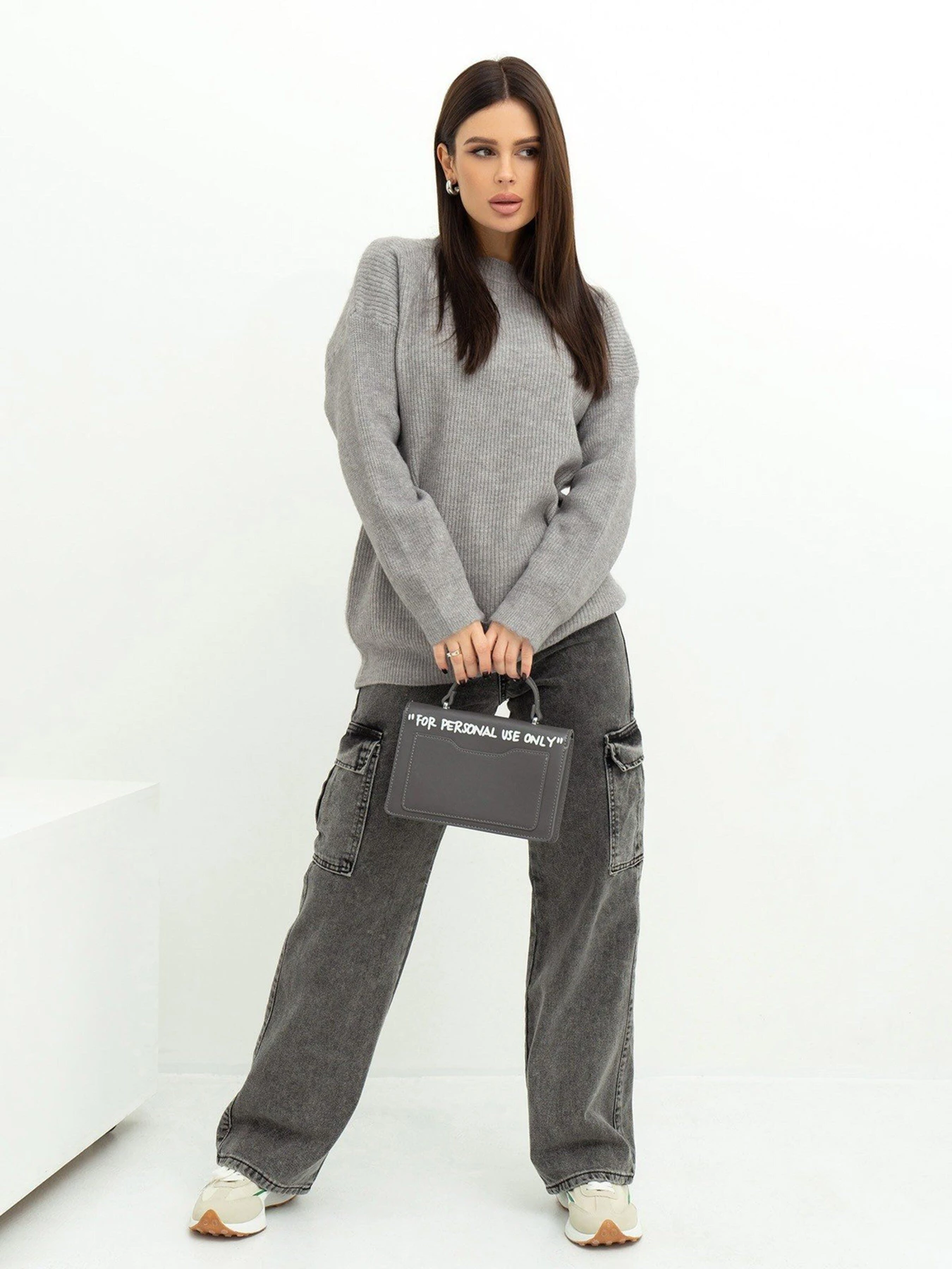 Светри та кардигани ISSA Plus модель WN20-370_grey Фото
