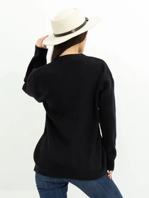 Светри та кардигани ISSA Plus модель WN20-370_black Фото