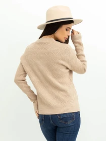Светри та кардигани ISSA Plus модель WN20-371_beige Фото