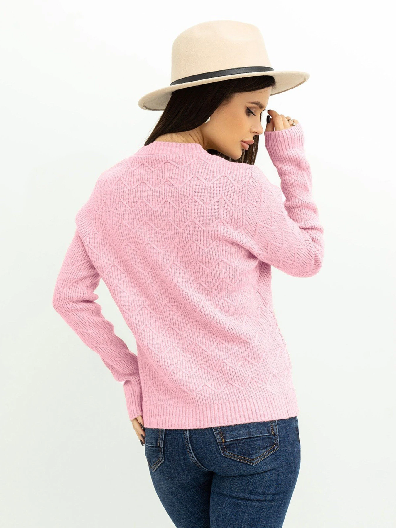 Светри та кардигани ISSA Plus модель WN20-371_pink Фото