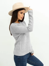 Светри та кардигани ISSA Plus модель WN20-371_grey Фото
