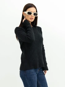 Светри та кардигани ISSA Plus модель WN20-371_black Фото