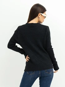 Светри та кардигани ISSA Plus модель WN20-371_black Фото
