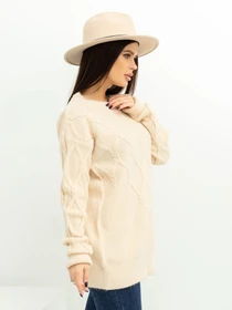 Светри та кардигани ISSA Plus модель WN20-373_beige Фото