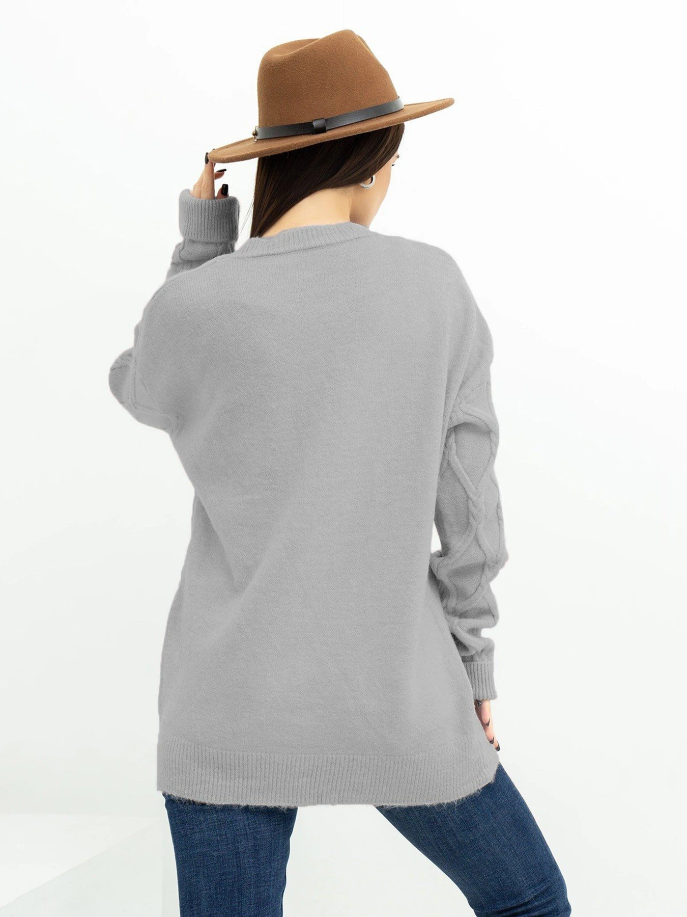 Светри та кардигани ISSA Plus модель WN20-373_grey Фото