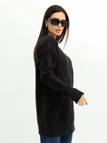 Светри та кардигани ISSA Plus модель WN20-373_black Фото