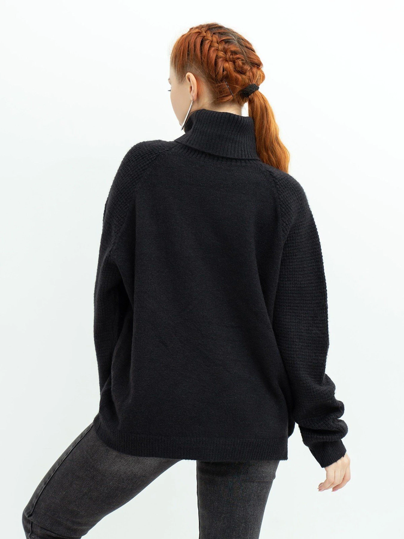 Светри та кардигани ISSA Plus модель WN20-374_black Светри та кардигани ISSA Plus модель WN20-374_black Фото