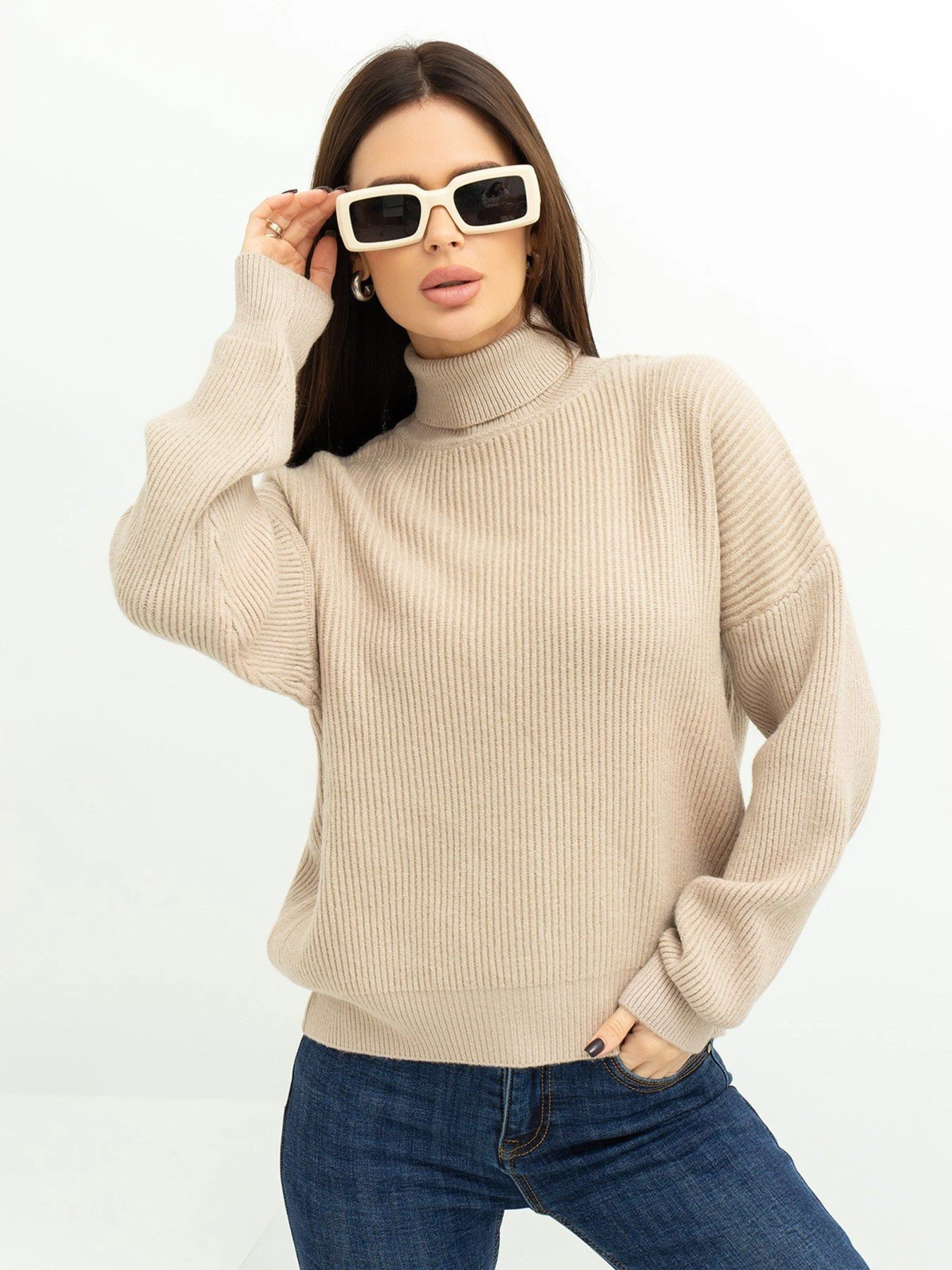 Светри та кардигани ISSA Plus модель WN20-375_beige Фото