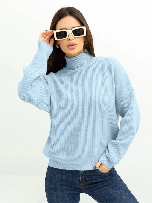Свитры и кардиганы ISSA Plus модель WN20-375_blue Фото