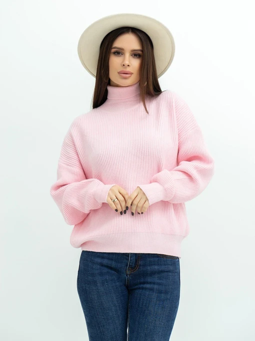 Свитры и кардиганы ISSA Plus модель WN20-375_pink Фото