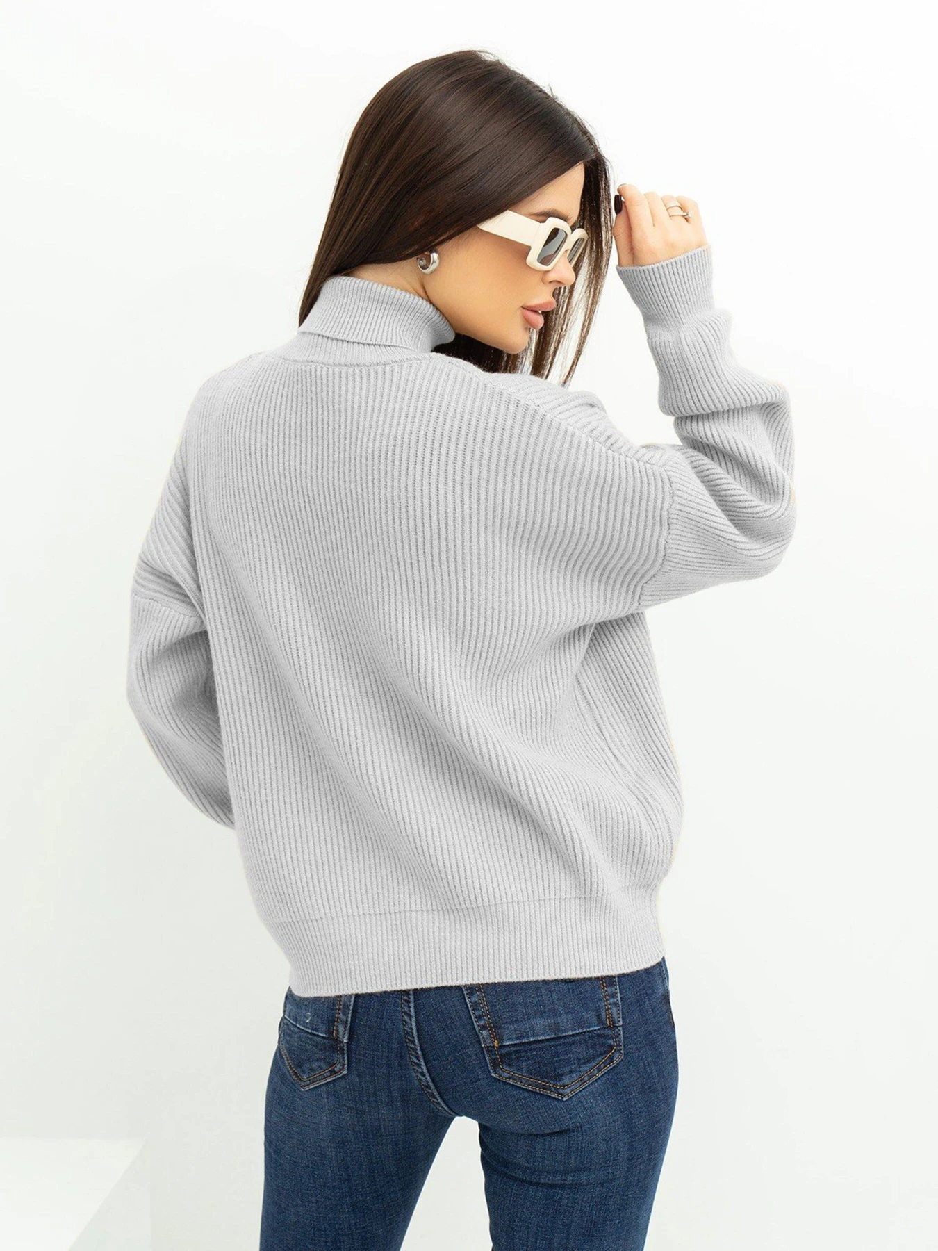 Светри та кардигани ISSA Plus модель WN20-375_grey Светри та кардигани ISSA Plus модель WN20-375_grey Фото