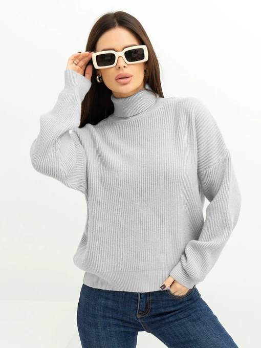 Свитры и кардиганы ISSA Plus модель WN20-375_grey Фото
