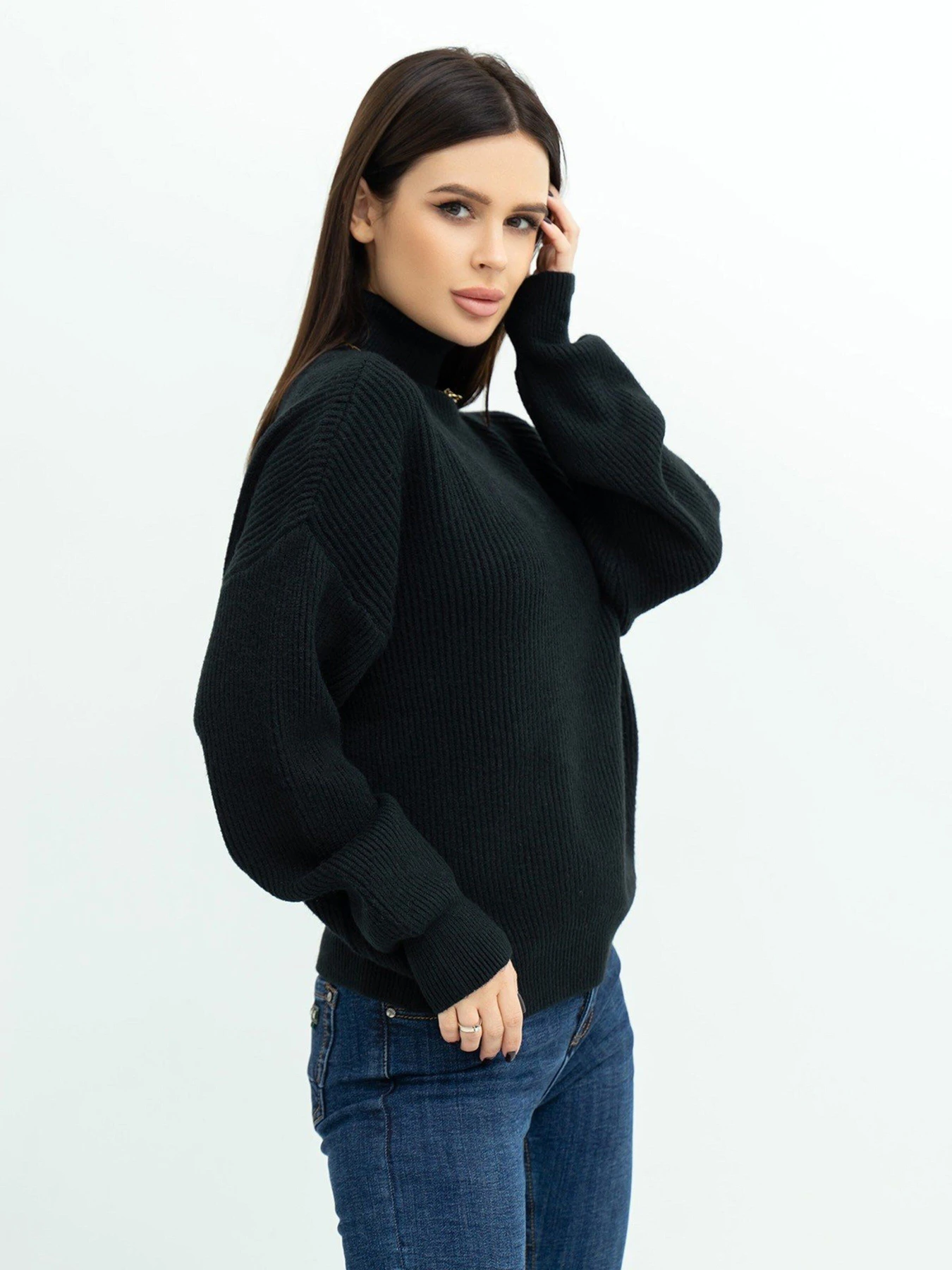 Светри та кардигани ISSA Plus модель WN20-375_black Фото