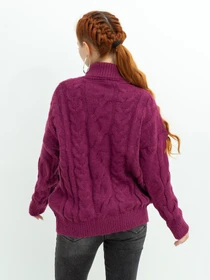 Светри та кардигани ISSA Plus модель WN20-378_burgundy Фото
