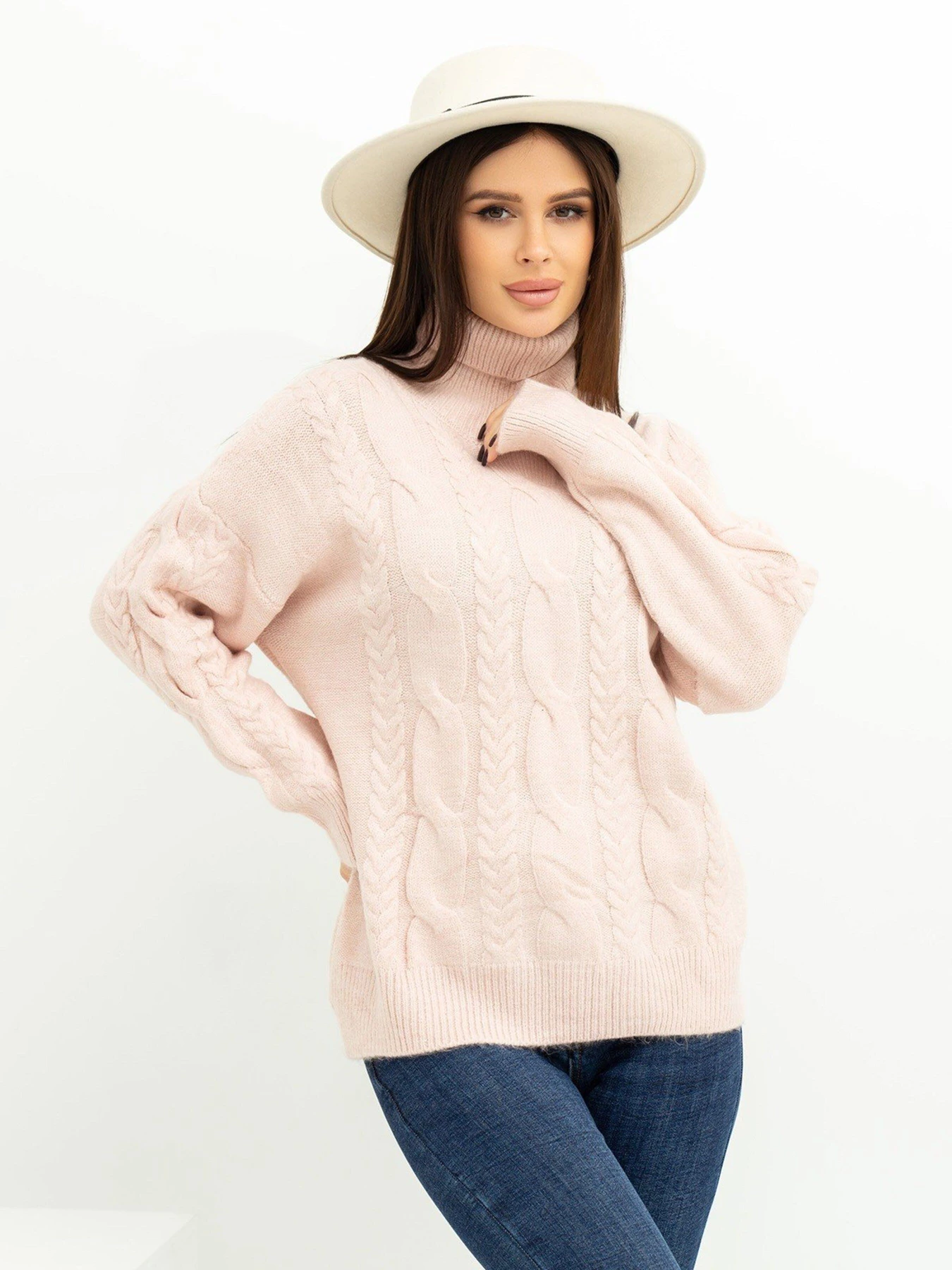 Светри та кардигани ISSA Plus модель WN20-379_pink Светри та кардигани ISSA Plus модель WN20-379_pink Фото