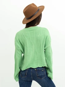 Светри та кардигани ISSA Plus модель WN20-381_lightgreen Фото