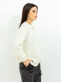 Светри та кардигани ISSA Plus модель WN20-382_white Фото