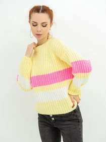 Светри та кардигани ISSA Plus модель WN20-383_yellow Фото