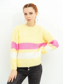 Светри та кардигани ISSA Plus модель WN20-383_yellow Фото