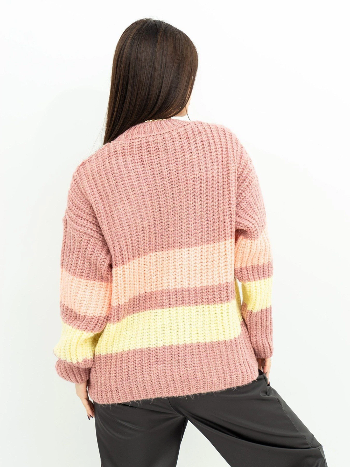 Светри та кардигани ISSA Plus модель WN20-383_pink Светри та кардигани ISSA Plus модель WN20-383_pink Фото