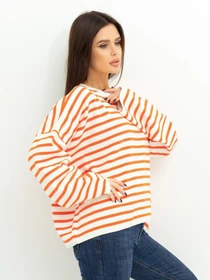 Светри та кардигани ISSA Plus модель WN20-385_whiteorange Фото