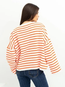 Светри та кардигани ISSA Plus модель WN20-385_whiteorange Фото