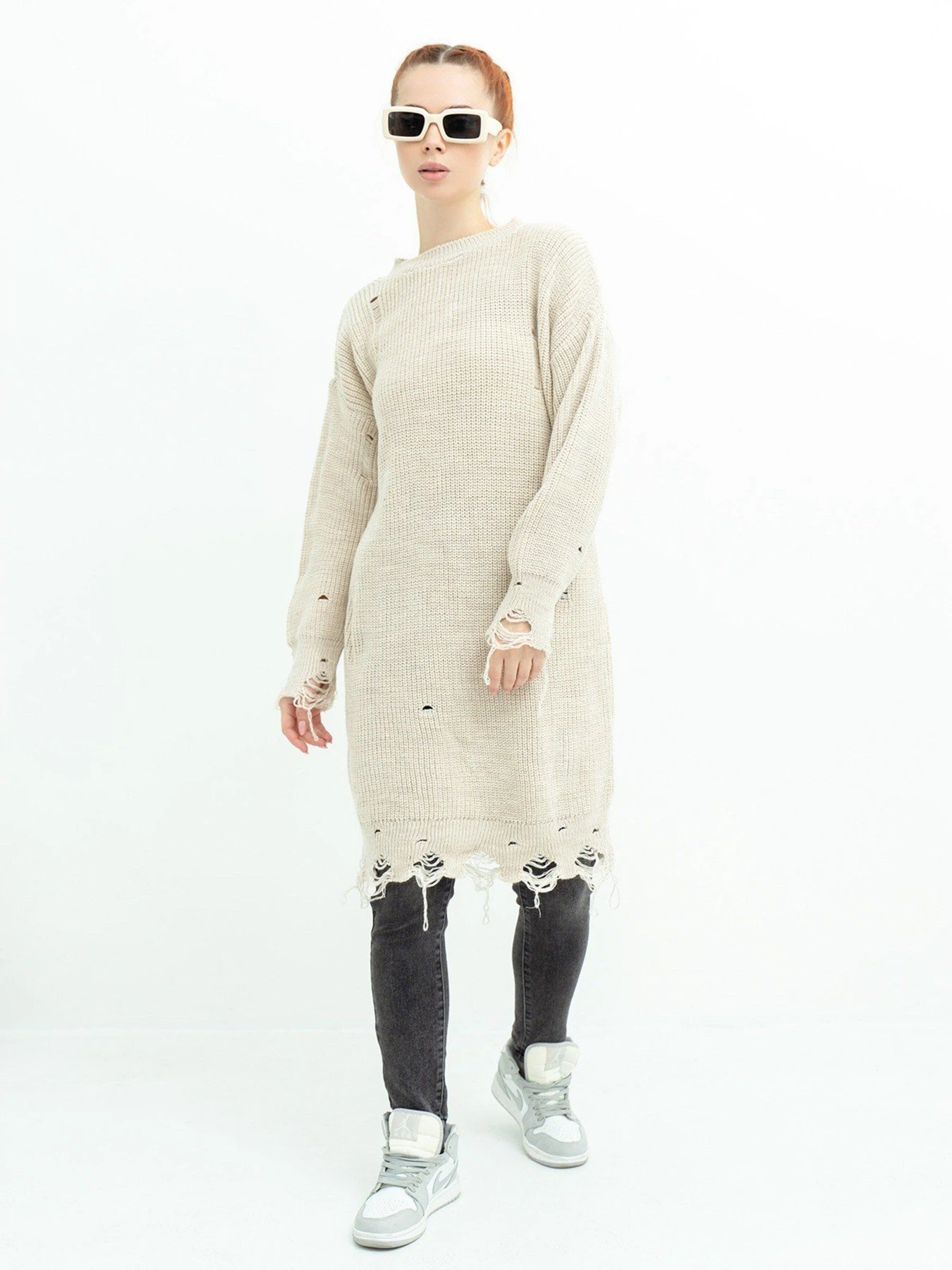 Сукні ISSA Plus модель WN20-386_beige Фото