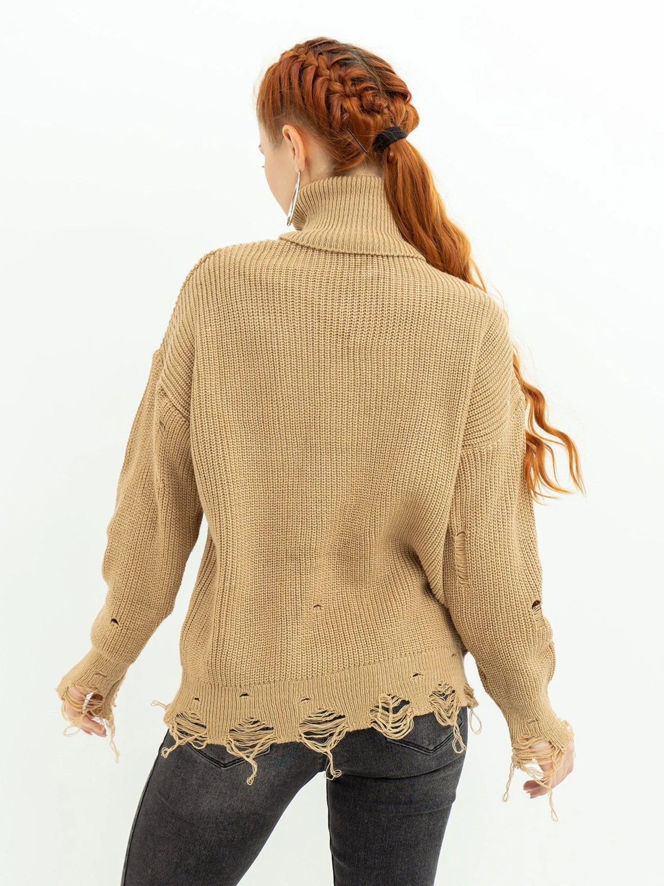 Светри та кардигани ISSA Plus модель WN20-388_beige Светри та кардигани ISSA Plus модель WN20-388_beige Фото