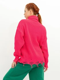 Светри та кардигани ISSA Plus модель WN20-388_raspberry Фото