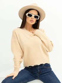 Светри та кардигани ISSA Plus модель WN20-392_beige Фото